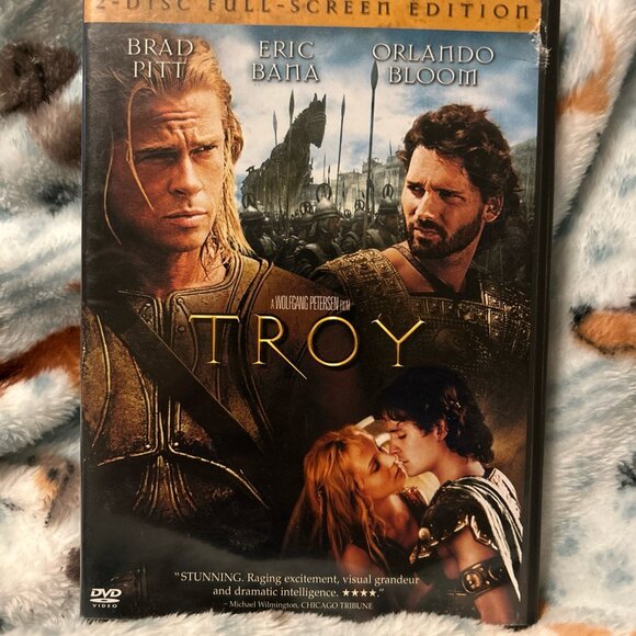 Troy (DVD, 2005, 2-Disc Set, Full Screen) Brad Pitt Orlando Bloom - Picture 4 of 10